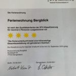 Urkunde Bergblick